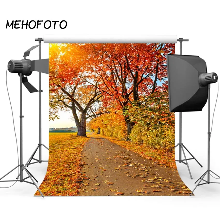 Осенний фон для фотосъемки с изображением кленовых листьев | Электроника
