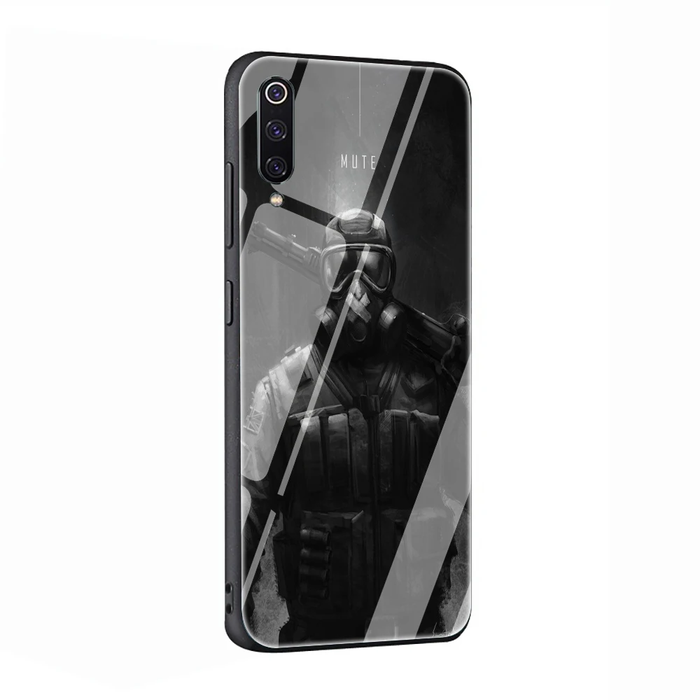 G9 Чехол для телефона из закаленного стекла Rainbow Six Siege для Xiaomi mi 8 9 Red mi 4X 6A Note 5 6 7 Pro Pocophone F1 - Цвет: G9