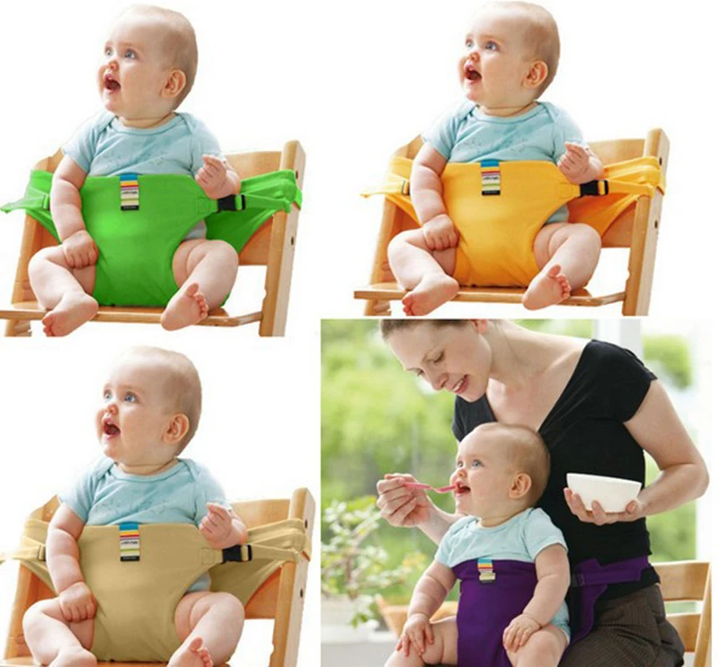 

Baby safety dining belt portable baby seat belt infant foldable dining chair dining belt