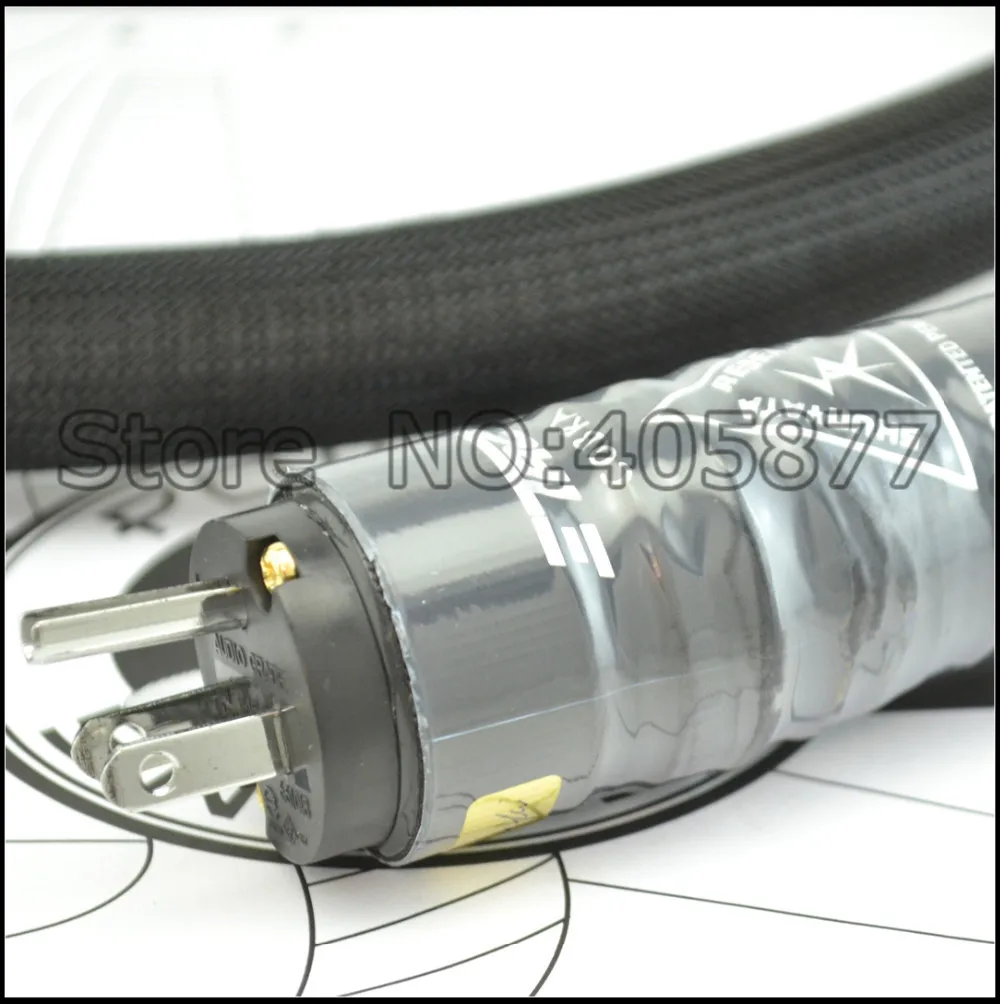 Высококачественный Кабель питания 2 м hifi кабель с оригинальной коробкой шнур