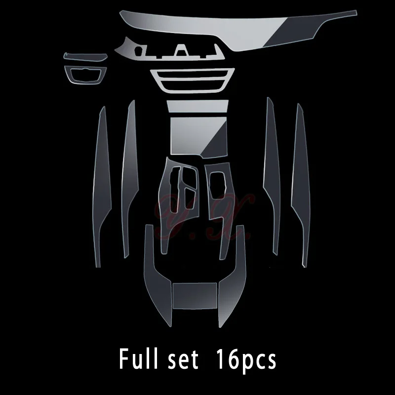 Автомобильная внутренняя отделка приборной панели CD панель прозрачная краска