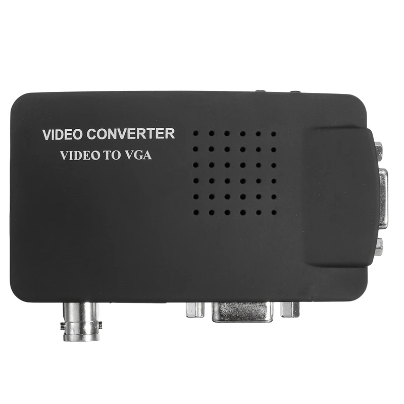 Преобразователь сигнала BNC Digital AV / S Для VGA RCA TV адаптер разрешения переключатель