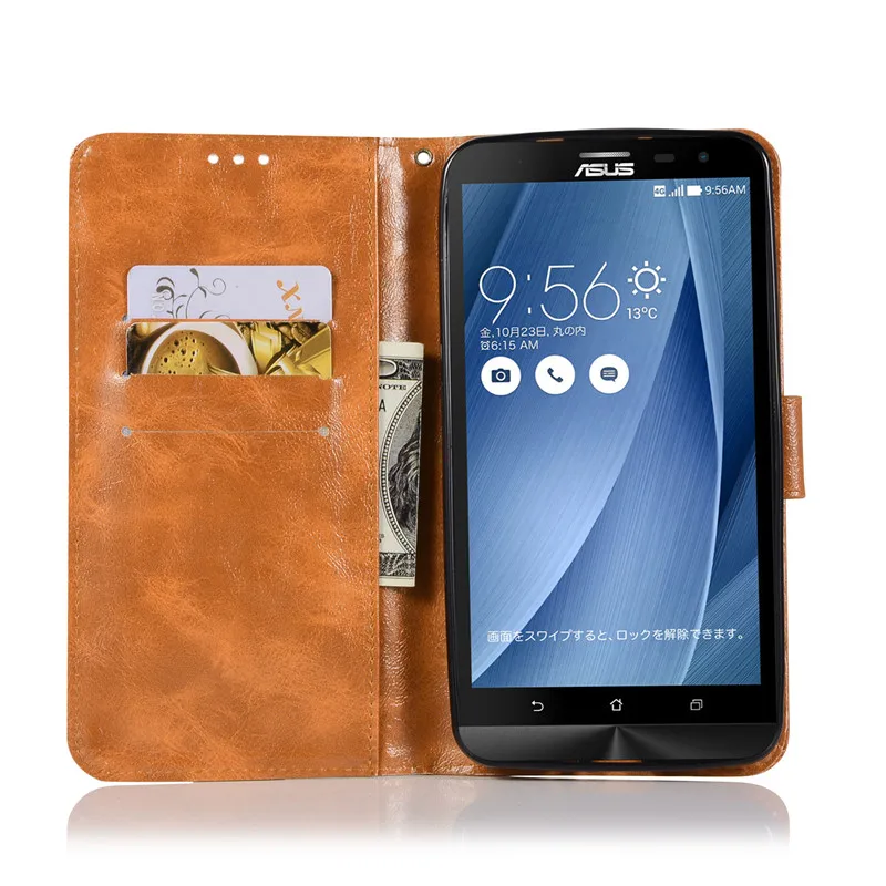 Toparmor высокого класса Ретро Чехол для Asus Zenfone 2 Laser ZE500KL ZE550KL ZE601KL искусственная кожа