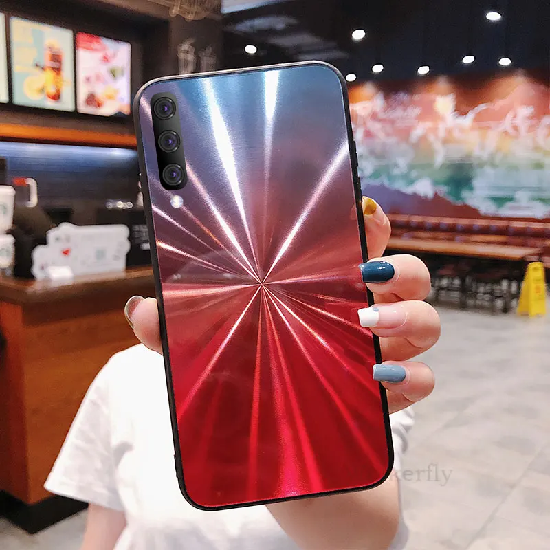 Роскошный градиентный чехол для samsung Galaxy A50, разноцветный чехол для Galaxy A50 A 50 A505 SM-A505F