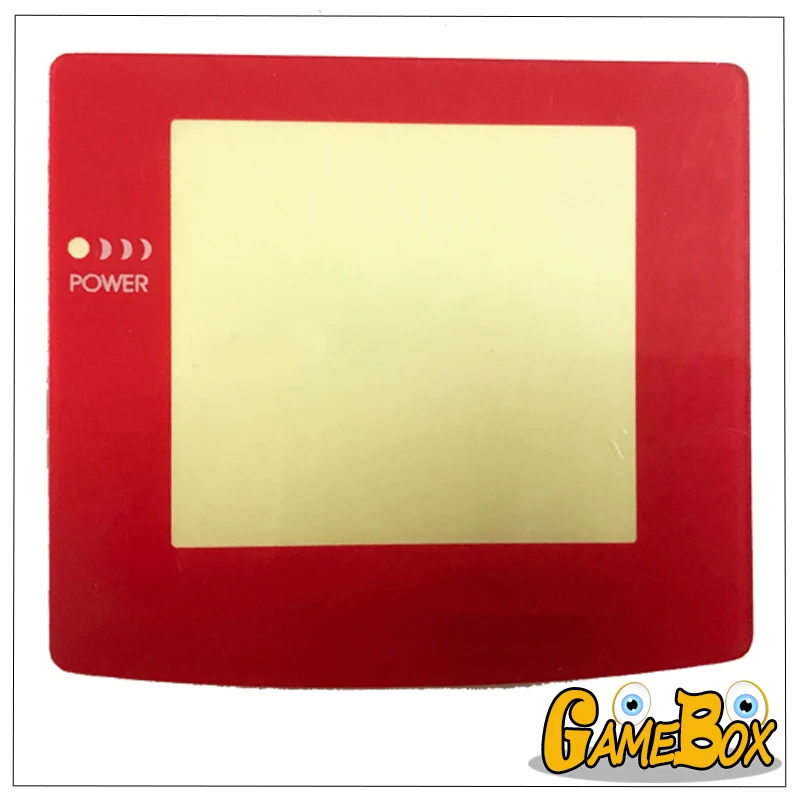 8 цветов пластиковый экран Len для nasud GBC Gameboy цветной защитный объектива консоль