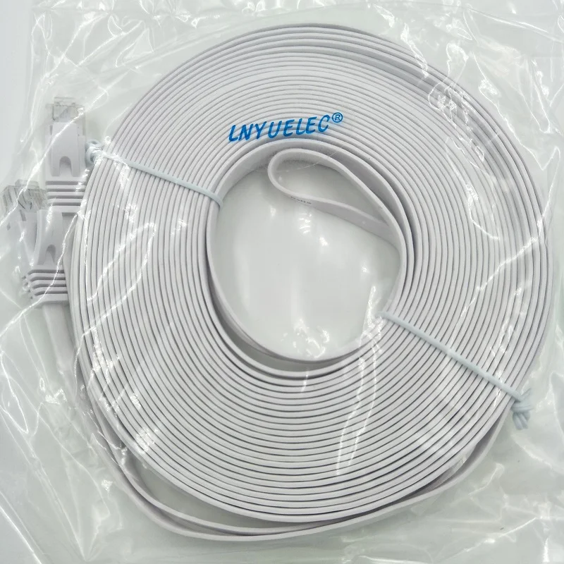 LNYUELEC 50pcs Ethernet Cable Cat6 Lan Cable UTP CAT 6 RJ45 Network Cable Patch Cord for Laptop Router RJ45 Network Cable