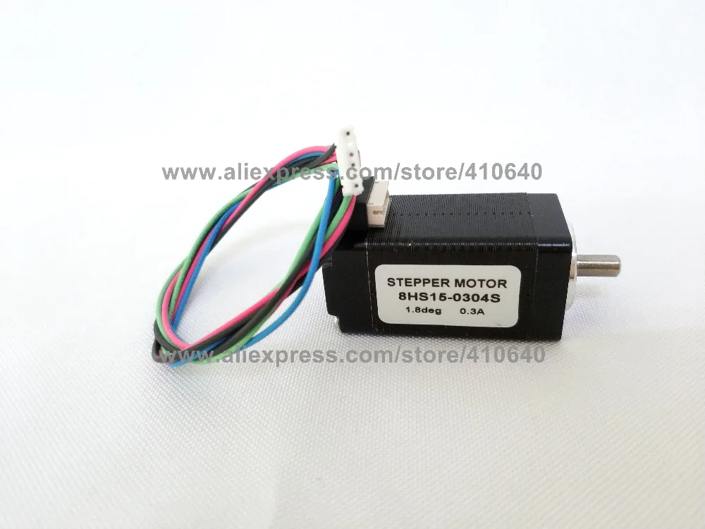 NEMA 8 шаговый двигатель модель 8HS15-0304S 1.8 градусов 0.3 3 N. см с биполярным и 4 провод 12 шт. в партии