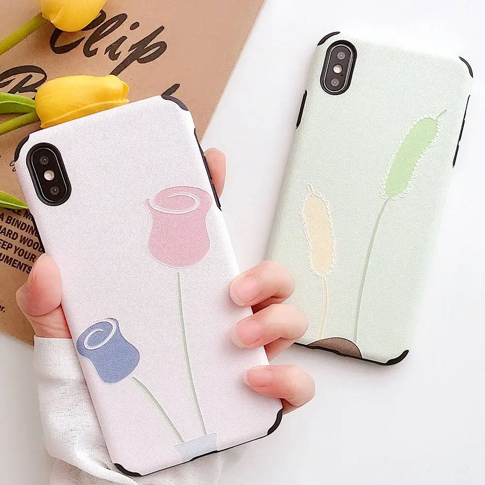 KISSCASE Embossed Phone Case For iPhone 7 X XR XS MAX 8 Plus Soft TPU Silicone Shockproof Funda 6 6S |
