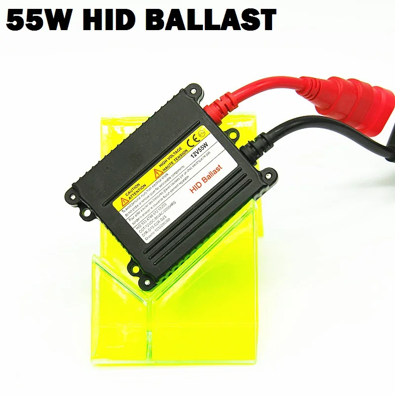 AFAECAR 100 шт. тонкий DC12V 55 Вт HID балласт для ксеноновых фар H7 H11 9005 9006 H4 hid лампа