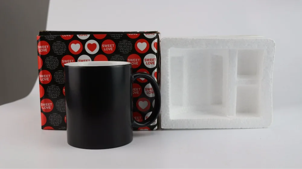 Промоция Народный господин Хит Ривил Магическая Кружка Изменение Цвета Чашка для Кофе Чувствительная Кружки Морфирующаяся При Температуре Подарок на День Рождения.