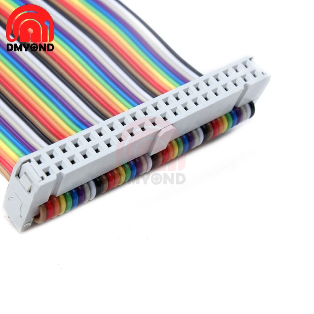 Diy Электронный 20 см 40 P PIN 40PINS Way GPIO Радужный ленточный кабель для Raspberry Pi Model B /