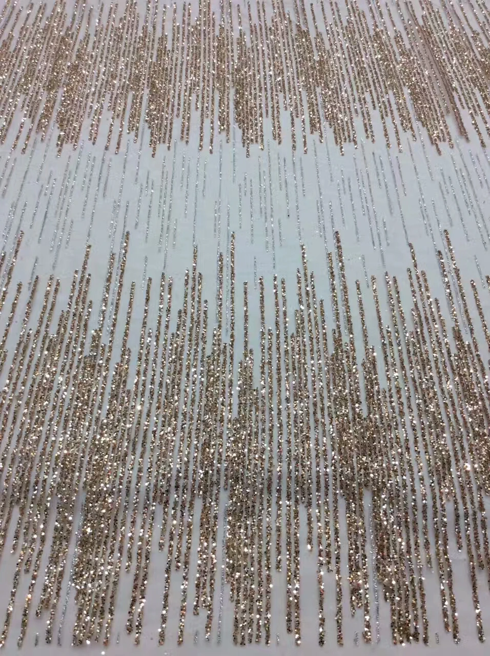 Новая африканская блестящая сухая кружевная ткань 2018 высококачественное