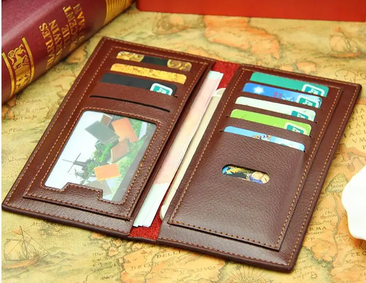 Wallets &amp HoldersNew men's long high-end business Wallet.:French design Paris fashion. USD / euro Wallet | Дом и сад