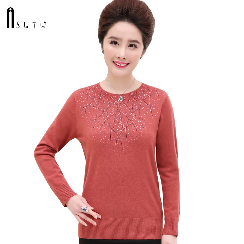 ASLTW Pullover Sweater Women New Spring and Autumn Casual Long Sleeve Knitwear Jumper Loose Women's Sweaters | Женская одежда