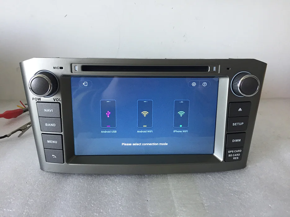 1024x600 четырехъядерный 7 &quotAndroid 1 для Toyota Avensis 2003 2008 2 din автомобильный dvd gps навигация