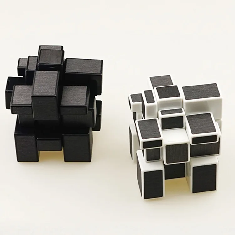 Shengshou Зеркало из углеродного волокна куб Волшебная головоломка твист Cubo Magico Профессиональный 3x3 скоростной куб обучающий игрушка или хороший подарок