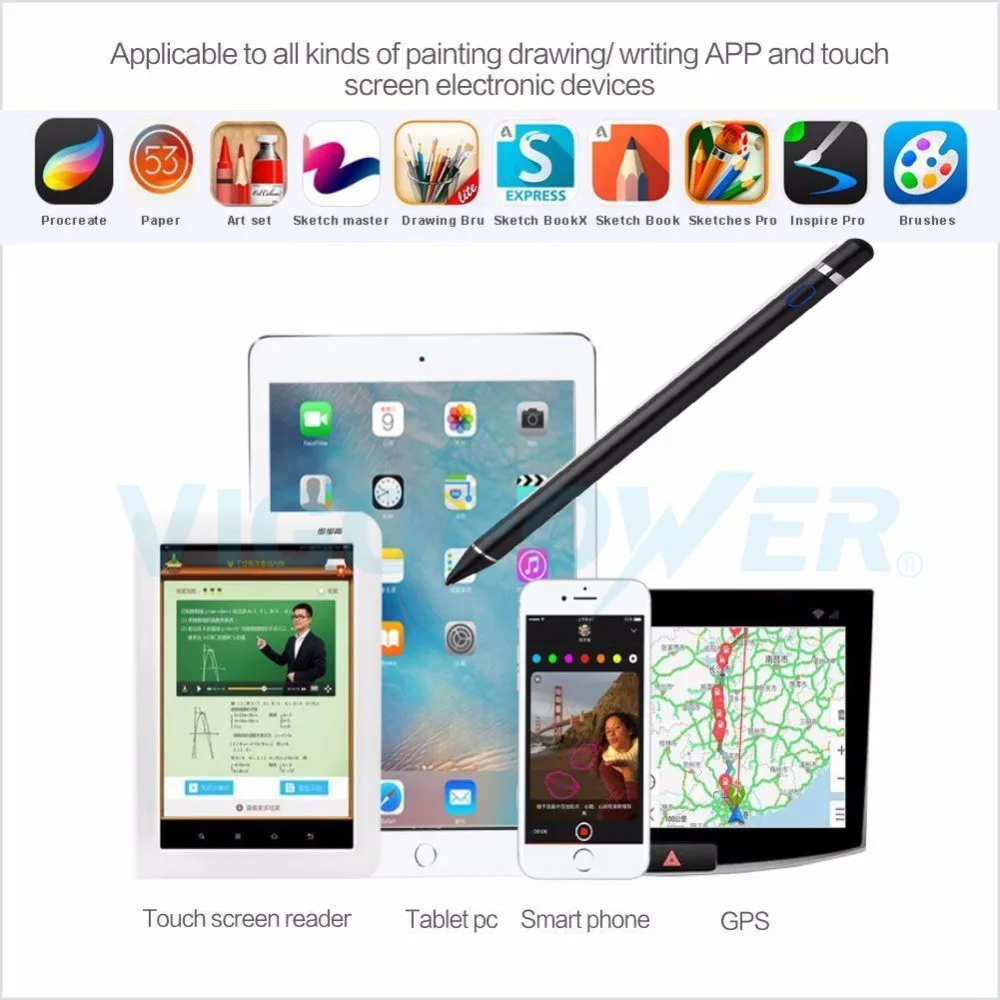 Новый TAB4 Tab 4 10 планшет Ручка для apple pencil новый стилус постоянной ёмкости