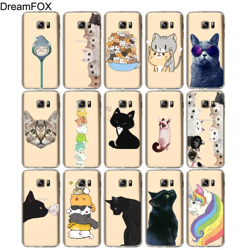 DREAMFOX L019 Мягкий ТПУ силиконовый чехол для samsung Galaxy Note S 6 7 8 9 10 10e Lite Edge Plus Grand Prime |
