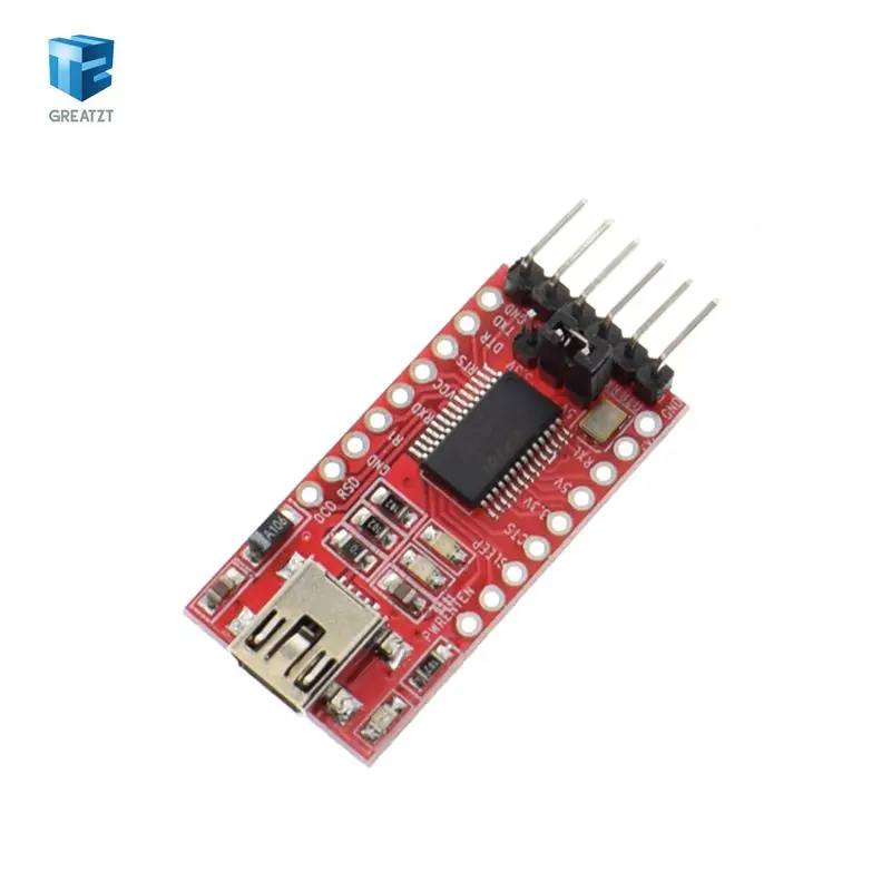 1 шт. FT232RL FT232 FTDI USB 3,3 В 5,5 В к ttl Серийный адаптер Модуль Mini Порты и разъёмы скачать кабель для Arduino Mini Порты и разъёмы