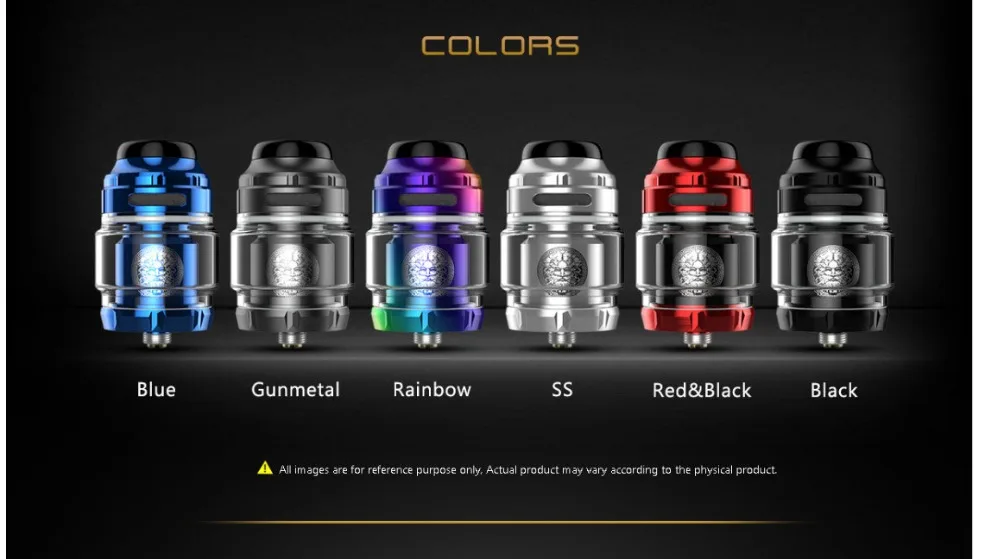 Geekvape Zeus X RTA бак 4,5 мл топ воздуха Поддержка одной двойной катушки против электронной сигареты распылитель Zeus двойной RTA Vape
