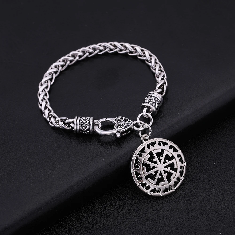 Skyrim Paganism славянский кулон браслет Solstice Wheel Солнечный символ солнца талисман