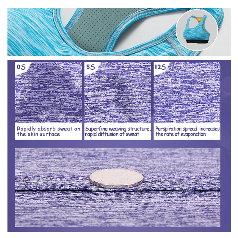 Красочная Серия сексуальный женский спортивный бюстгальтер для бега и йоги