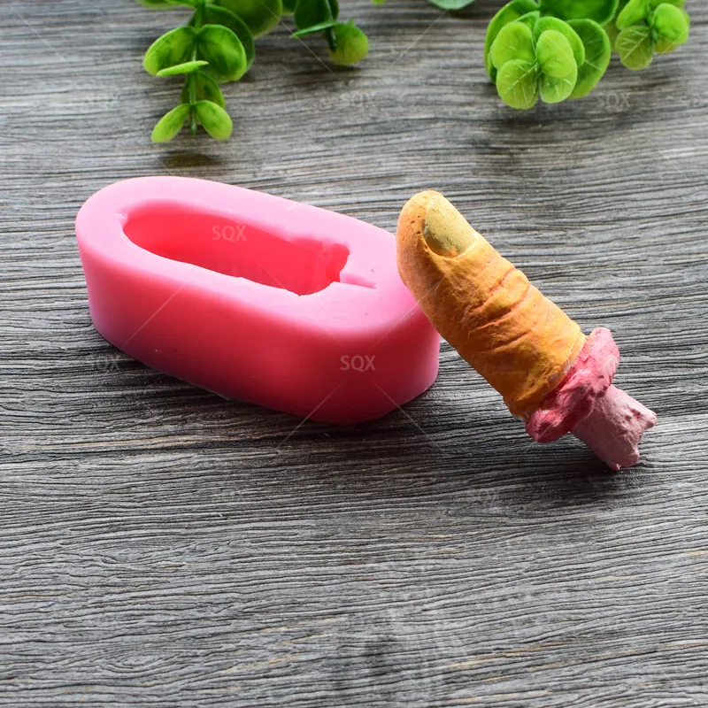 Хэллоуин сломанные пальцы форма для помадки торта выпечки инструменты украшения