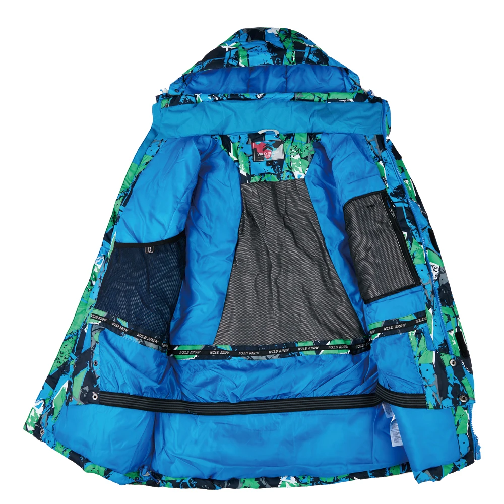 Лыжные куртки мужские зимние новые ветрозащитные водонепроницаемые теплые