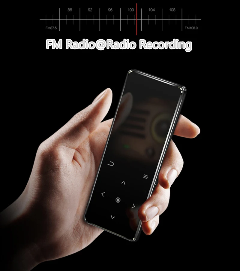 BLuetooth Колонка со встроенным динамиком 2 4 дюйма сверхбольшой экран FM-радио
