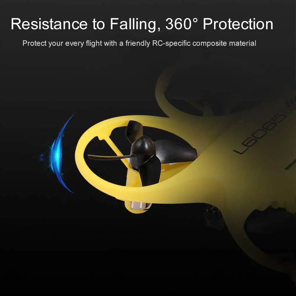 LISHITOYS L6065 Мини RC Дрон Инфракрасный контроль светодиодный Квадрокоптер w/светодиодный свет подарок на день рождения детей обучение RTF