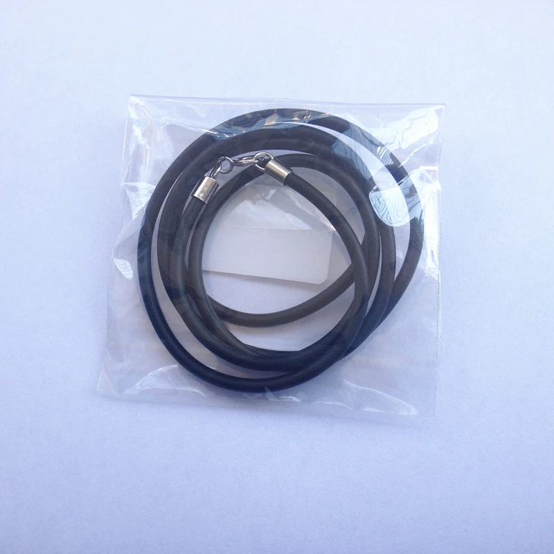 Цепочка из серебра 925 пробы с пряжкой искусственной кожи | Украшения и аксессуары