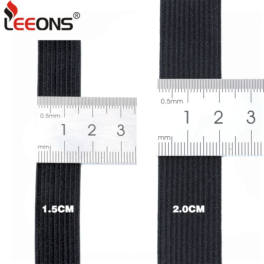 Leeons 1 м Эластичная лента для парики DIY парик делает инструменты аксессуары 1,5 см/2,0 см/2,5 см/3,0 см/3,5 см 5 Размеры парик головная повязка для Wigcap