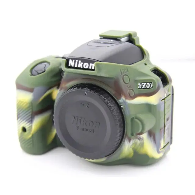 Красивый мягкий силиконовый чехол для камеры Nikon D5500 D5600 | Электроника