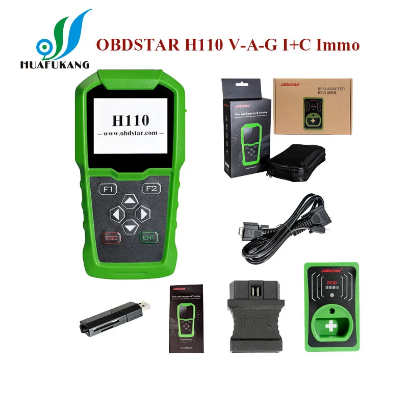 OBDSTAR H110 I + C Ключ-Иммобилайзер Программатор и кластер калибровки IMMO KM Инструмент