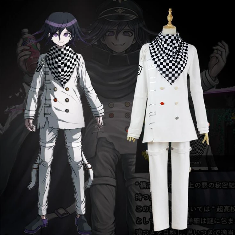 Danganronpa V3: Killing Harmony Ouma Kokichi белый вечерний костюм костюмы для косплейной вечеринки