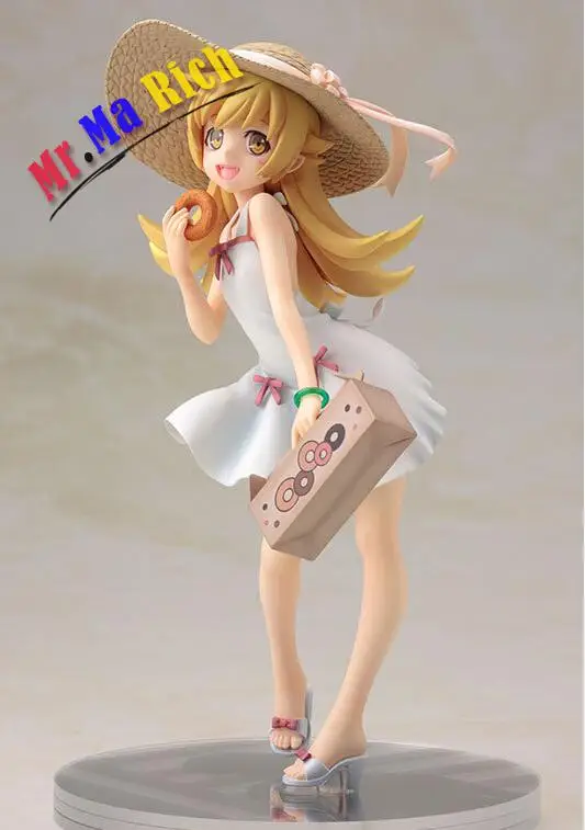 Monogatari Nisemonogatari Oshino Shinobu 1/8 Масштаб фигурки ПВХ Brinquedos Коллекция Фигурки игрушки для