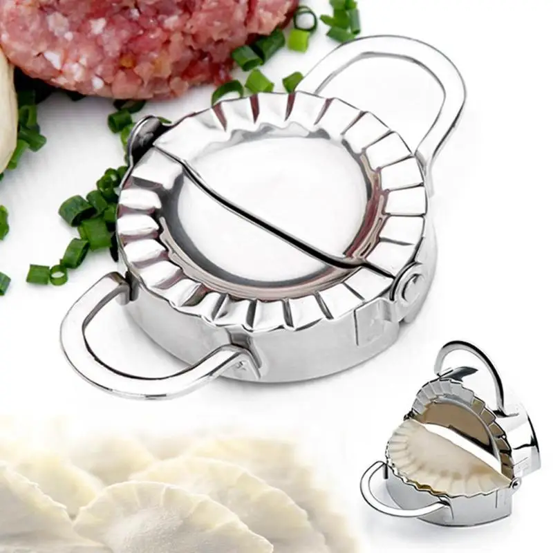 Форма Jiaozi для изготовления пельменей форма выпечки из нержавеющей стали резак
