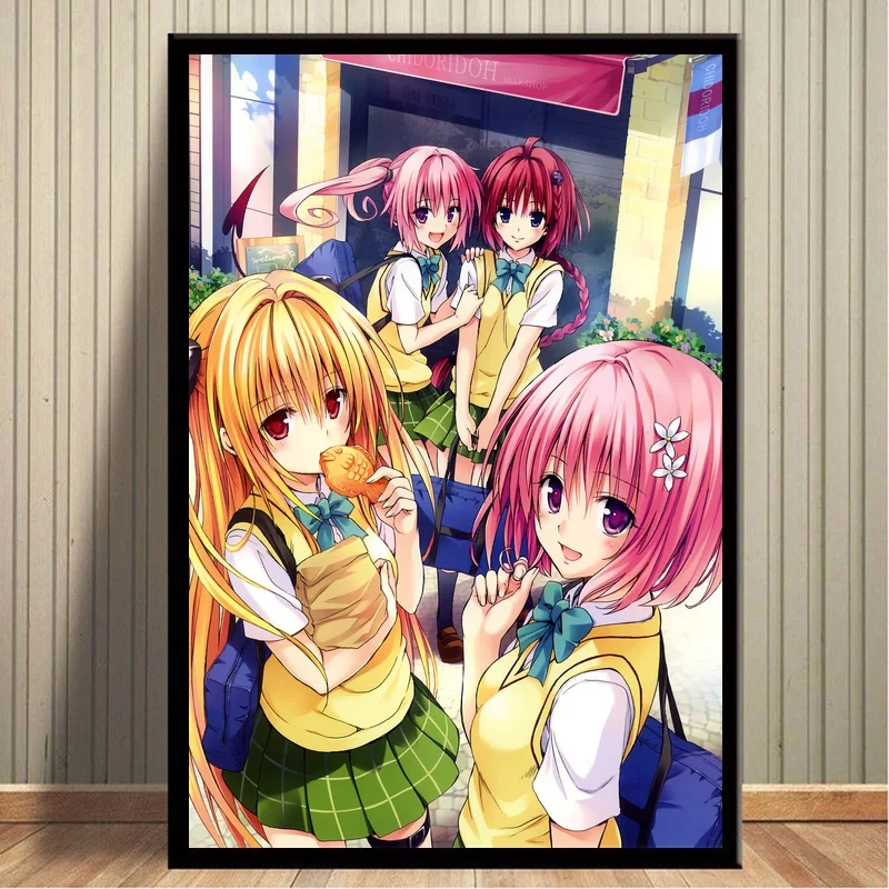 Картина сделай сам полноразмерная картина To Love Ru алмазная 5D японская аниме