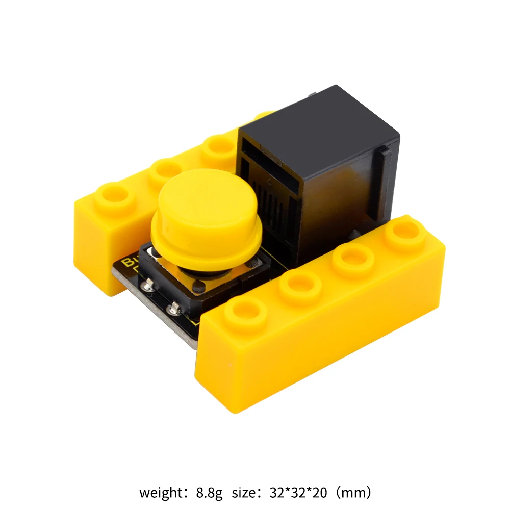 Kidsbits блоки кодирования кнопочный модуль для Arduino STEM|Аксессуары демонстрационных