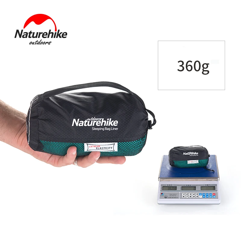 Naturehike новый стиль спальный мешок Linner высокое эластичное волокно мягкие