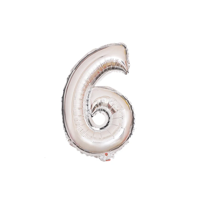 A 16-inch gold and silver balloon used for birthday party anniversaries celebrations etc | Дом и сад