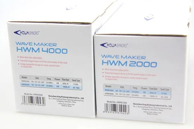 AquaSyncro HWM 4000 hwm-4000 насос для создания волн водяной резервуар растений коралловый