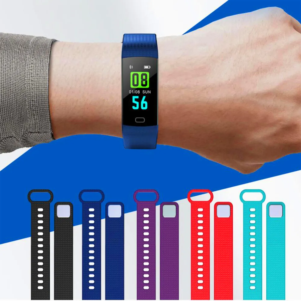 Timethinker Y5 оригинальный умный Браслет ремешок для Smartwatch Smartband ремешки мягкий свет