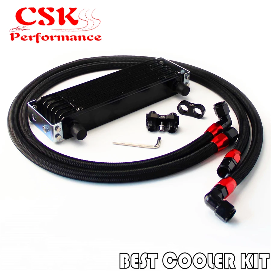 Комплект масляного радиатора для BMW E36 E46 Euro E82 E9X 135 10AN|oil cooler kit|cooler kitracing oil coolers |