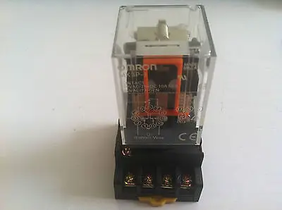 

Реле питания OMRON MKS3P 24 В постоянного тока, 11 контактов 3NO 3NC 10A 250VAC 3PDT с основанием, 1 комплект