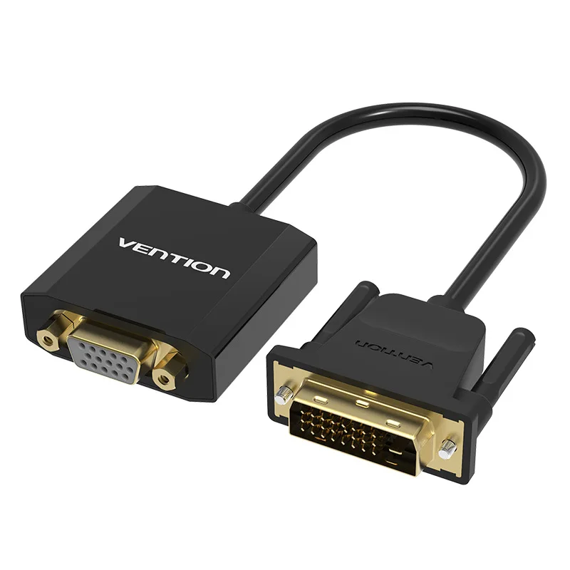 Dvi к Vga адаптер конвертер переключатель 24 + 1 соединительная линия P 1080 p Hdtv дисплей