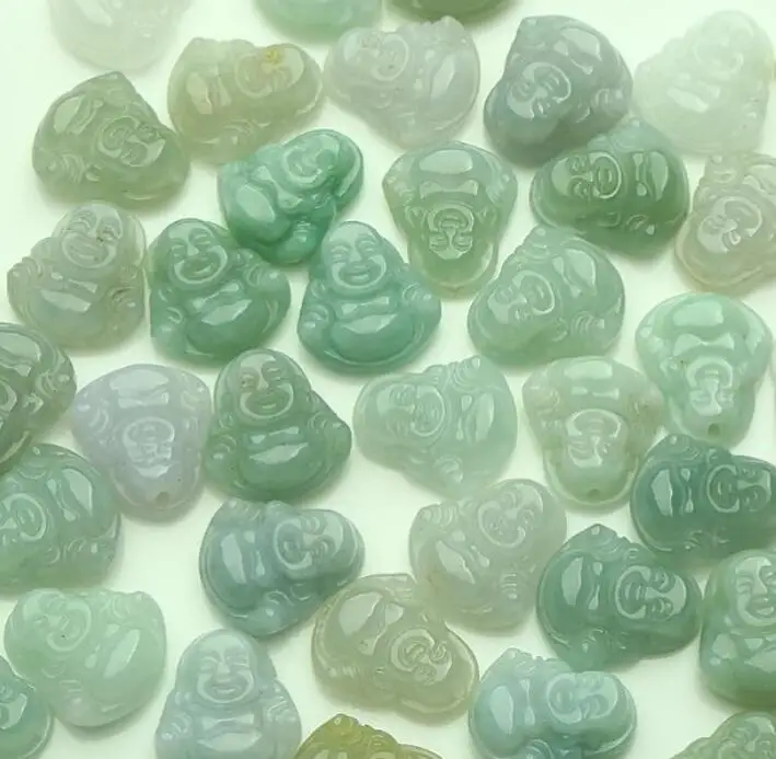 Оптовая продажа подвеска Будды из натурального нефрита|Бусины| |