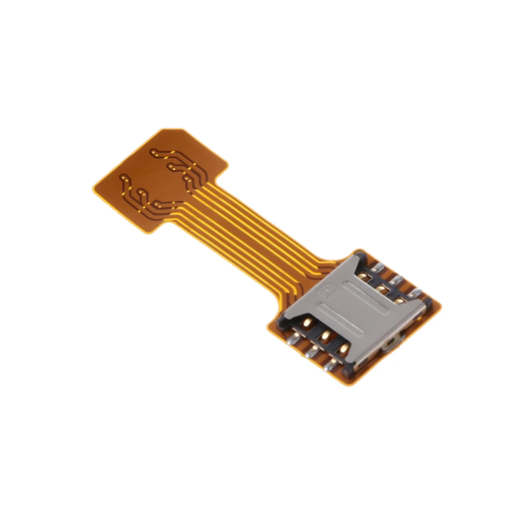 Двойной адаптер для sim-карты tf-карты Nano Micro Mini SIM гибкий кабель в режиме ожидания
