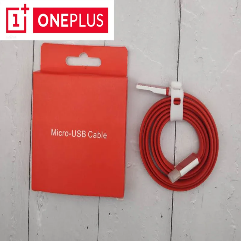 Оригинальный кабель для зарядного устройства cabel ONEPLUS One 100 см красное хранилище