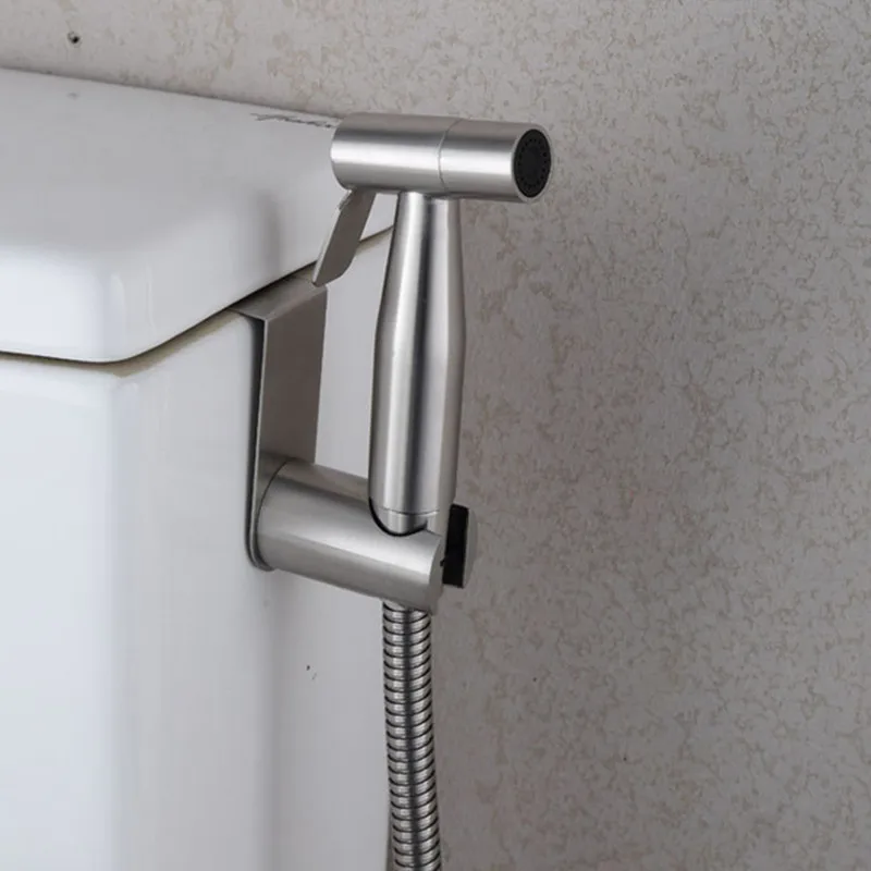 Бесплатная доставка ручной распылитель из нержавеющей стали 304 для биде мытья